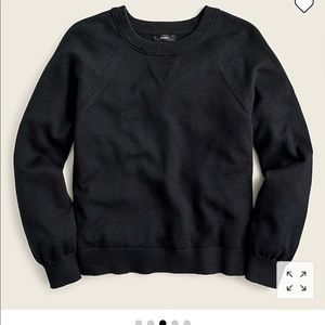 J. Crew Cotton cashmere pull over sweater